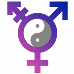 Transgender Yin Yang Symbol